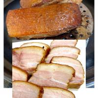 紅茶葉で手作りベーコン🥓　
以外とかんたん✌️